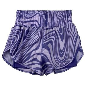 Vitality X Cosmopolitan Athletic Women Shorts Purple  XXS
